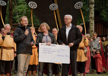 På billedet ses fra venstre Kenneth Jensen, Lotte Hansen og Per Jegsen Schmidt.